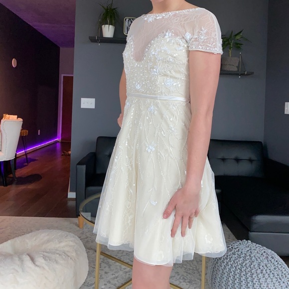 BHLDN Short Wedding Dress / Reception Dress - Picture 3 of 11